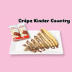 Crêpe mit Kinder Country