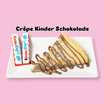 Crêpe mit Kinderschokolade